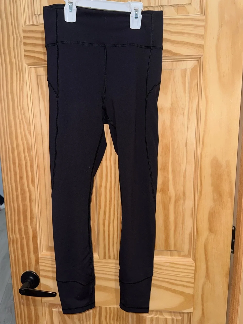 lululemon athletica Black High-Waist 7/8 Leggings